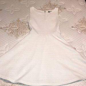 White H&M skater dress.